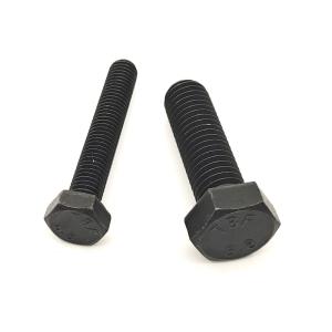 Wholesale Stainless Steel 8.8 Hex Bolt M8/M10 Semi-Thread IATF 16949 Certified Length 1mm-500mm Black Zinc Plated for Industrial from china suppliers