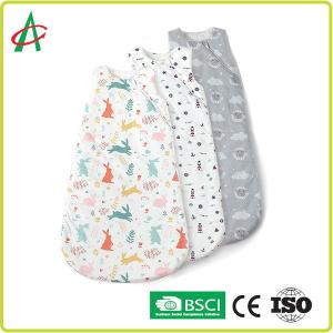 Wholesale CE Quilted Sleeveless Infant Sleeping Bag With Zipper from china suppliers