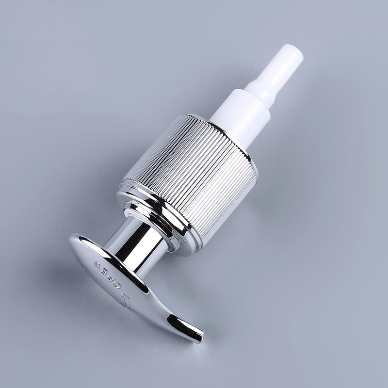 Large output liquid dispenser lotion pump for shampoo bottle head