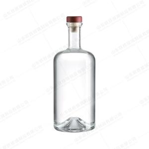 Wholesale 750ml Belleville Glass Bottle The Perfect Choice for Homemade Spirits Liqueurs and Gins from china suppliers