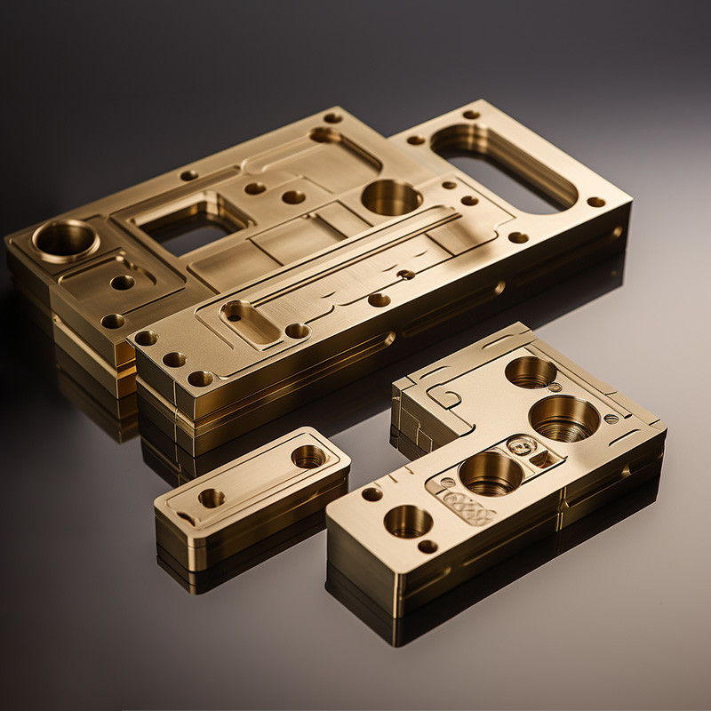 Customized CNC Brass Parts CNC Machining Milling Turning Processing