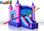 Turrets Colorful Commercial Bouncy Castles Slide 5 x 4 Meters for Girl