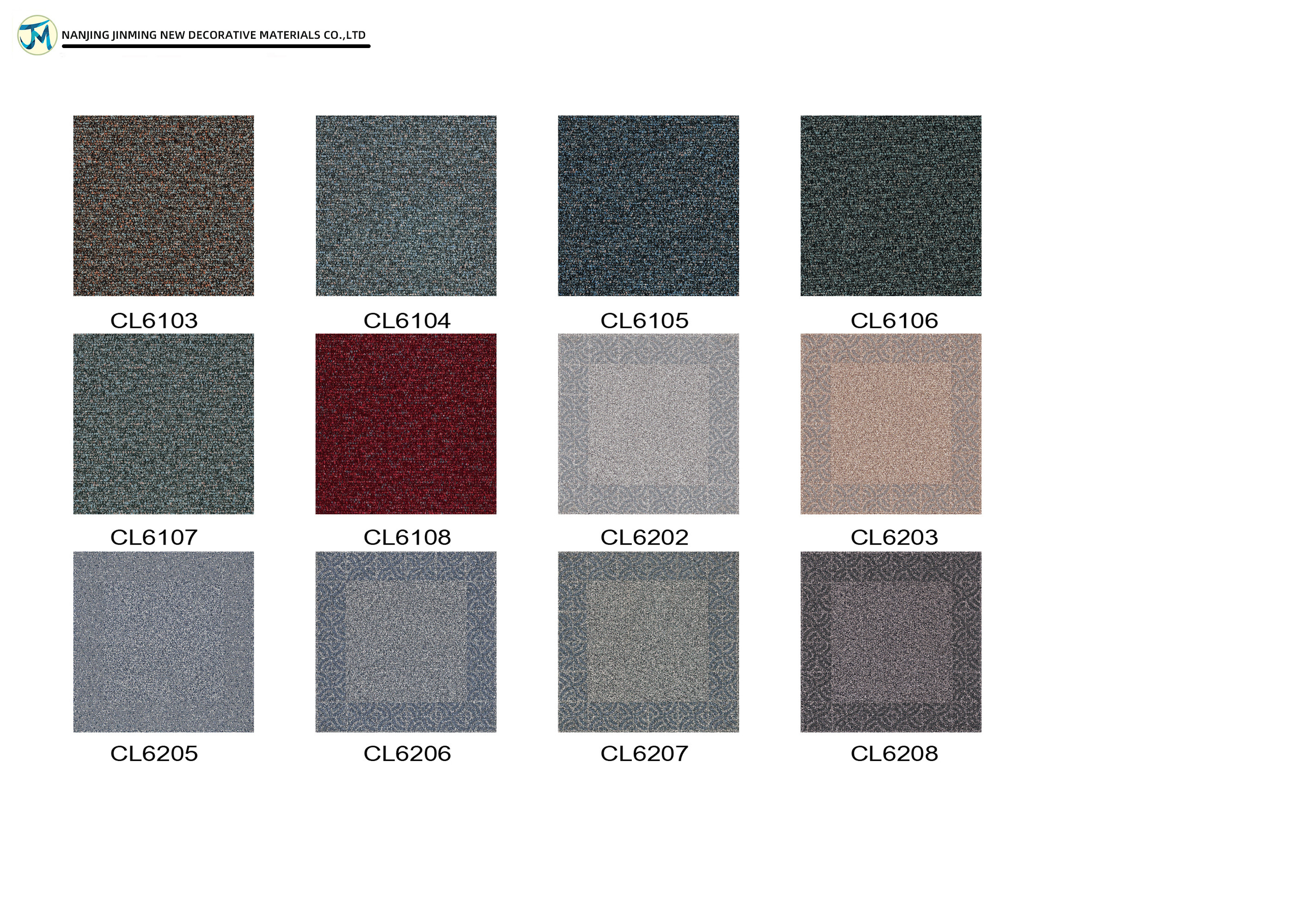 Self Adhesive Square Floor Carpet Tiles Kitchen 304.8X304.8mm