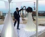 Dimmable Romantic Acrylic Full White LED Starlit Dance Floor for Wedding Banquet