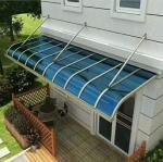Luxury Canopy Aluminium Polycarbonate Canopies Awnings Entrance Door Canopies