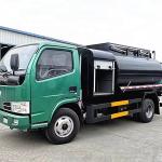 China DONGFENG 5cbm Fuel Tanker Truck Small Oil Storage Truck 4X2