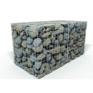Wholesale Green PVC Coated Gabion Box 2m-6m Hexagonal Mesh from china suppliers
