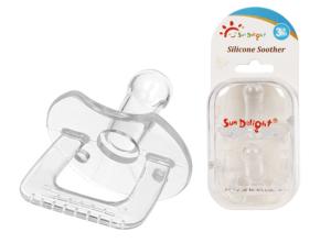 Wholesale BPA Free ISO Transparent Liquid Silicone Baby Soother from china suppliers