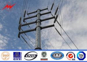Wholesale Hot Dip Galvanized Polygonal Utility Power Poles For Distribution Line from china suppliers