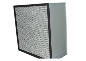 Wholesale Aluminium Frame H13 Deep Pleat HEPA Filter Glass Fiber Midea For Industry from china suppliers
