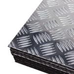 Flat Aluminum Checkered Plate 3003 5052 6061 Aluminum Diamond Plate