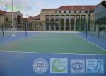 Outdoor Artificial Tennis Playing Surfaces Anti Abrasion Easy To Install