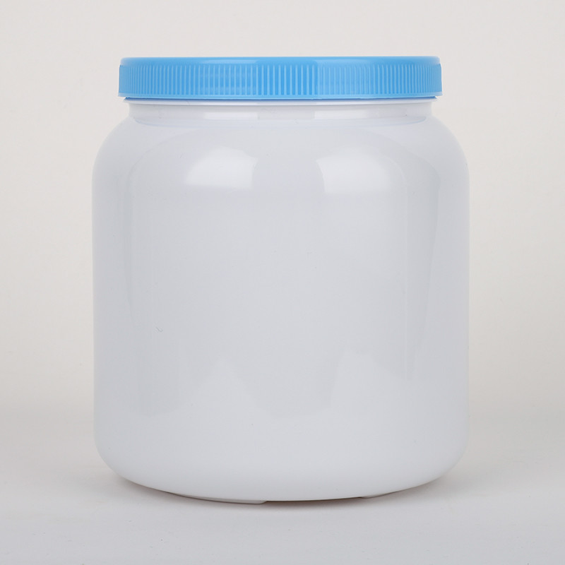 New Design 400g 1000g Plastic Milk Protein Powder PET Container Can With Screw Cover