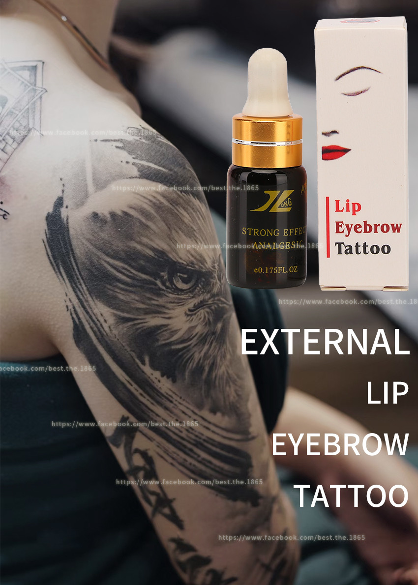 5ml Lip Tattoo Anesthetic Solution Liquid Painless Effective Lasting For 3 Hours Tattoo Numbing Liquid