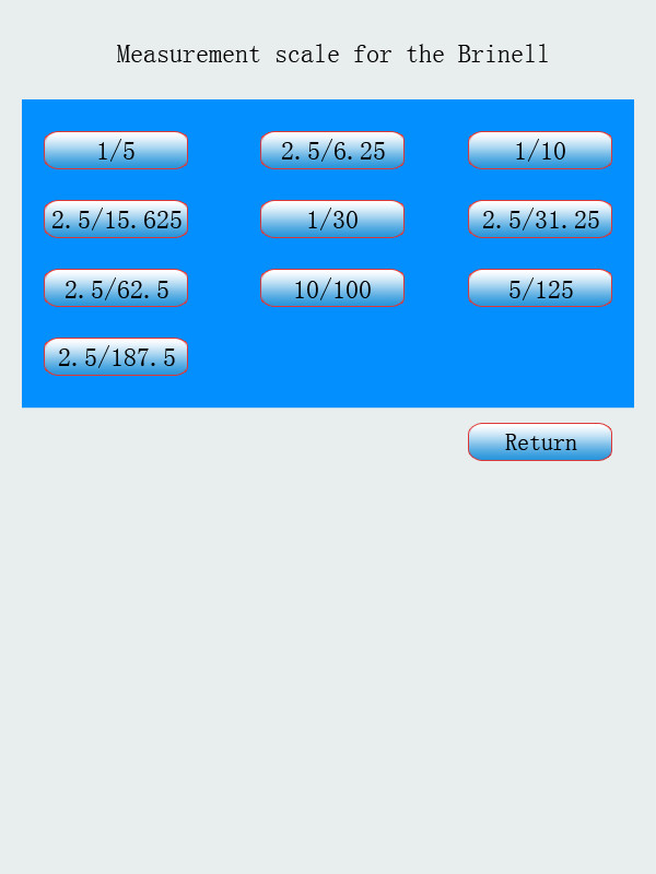 Touch Screen Portable Brinell Hardness Tester