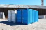 15 Foot Dry Van Shipping Container for Transportation External Dimensions 4550 x