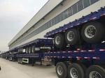 Heavy Duty 40FT Flatbed/Plateform Cargo/Container Chassis Truck Semi Trailer