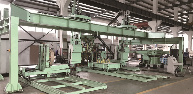 PLC Customized Steel Coil Wrapping Line OD800-1000mm Width 20-150mm