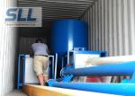 Horizontal Mortar Mixing Equipment / Industrial Paddle Mixer High Efficiency