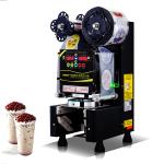High Speed PET Automatic Bubble Tea Cup Sealing Machine 110V 50Hz 200kg