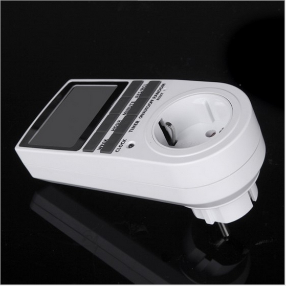 EU AU UK US Plug LCD Display Electronic Devices Plug-in Digital Timer Switch Socket
