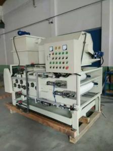China Gravity Sludge Belt Press Machine Wastewater Treatment Sludge Dewatering Maple Syrup on sale