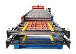 Double deck roll forming machine roll formers metal roofing corrugated steel