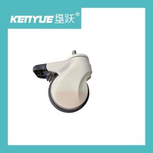 Wholesale 5 Inch 100mm Thread Stem Fitting Medical Caster Wheels ABS TPR from china suppliers