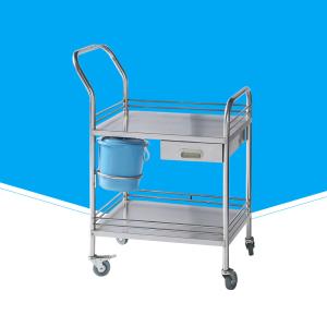 Wholesale Industrial Hospital Trolley With Brake Stainless Steel Mechanic Structure from china suppliers