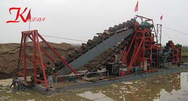 Hydraulic Bucket 200t/H 16M Cutter Suction Dredger For Salt Mining