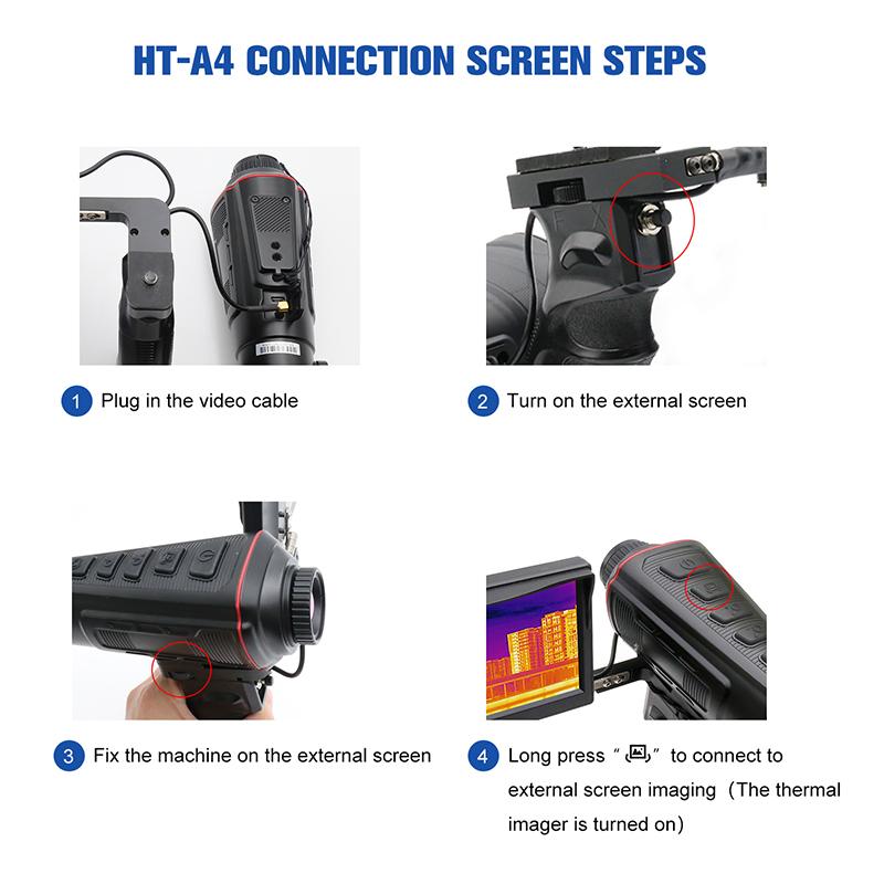 25mm Lens Long Range 384x288 Thermographic Telescope For Smartphone
