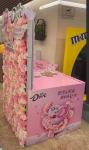 Pantone Corrugated POP Cardboard Counter Display Stands Advertising