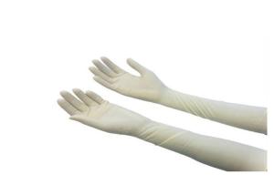 Wholesale Long Sleeve Disposable Hand Gloves , Disposable Pe Gloves Easy Donning from china suppliers