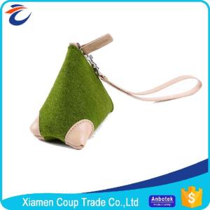 Wholesale Cute Girls Fabric Shopping Bags Wool Felt Mini Material Custom Wallet from china suppliers