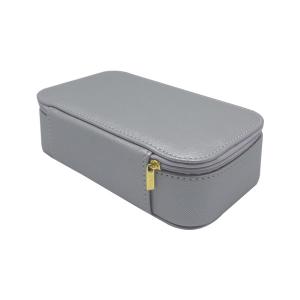 Wholesale Rectangle 18*9*5cm Leather Travel Jewelry Storage Box from china suppliers