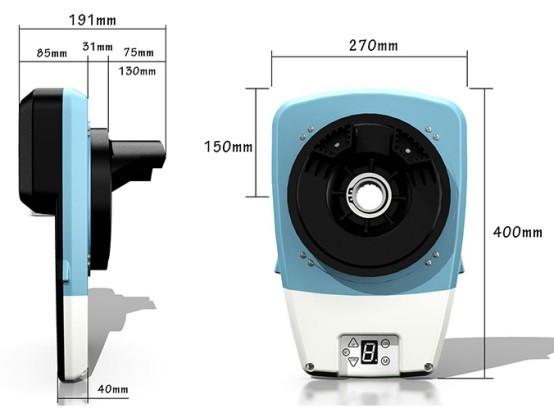 600N / 800N Roller Garage Door Opener 120W Rated Power Easy Programming