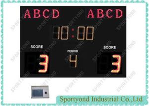 Wholesale Outdoor Electronic Led Football Scoreboards with Waterproof Aluminum Housing, Team Name and Time display from china suppliers
