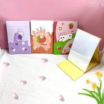 Portable Vanity Travel Small Fold Hotel Makeup Folding Girl Stand Mirror for
