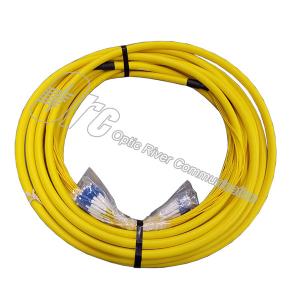 Wholesale Yellow 24 Strand Pre Terminated Multimode Fiber Optic Cable from china suppliers