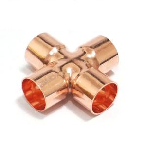 Wholesale C70600 ANSI B16.9 Cross Pipe Fitting Straight 2&quot; SCH40 Buttweld from china suppliers