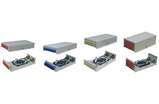 Cold-roll steel box, small size, plastic splice tray inside Fiber Optical