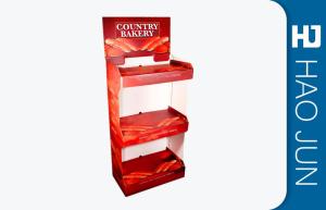 Wholesale Supermarket Cardboard Advertising Stand , Cardboard Store Display For Bread from china suppliers
