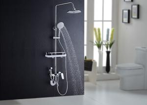 Wholesale Wall Mounted Top Rainfall Bathroom Shower Set Pressure Balancing Valve ROVATE from china suppliers