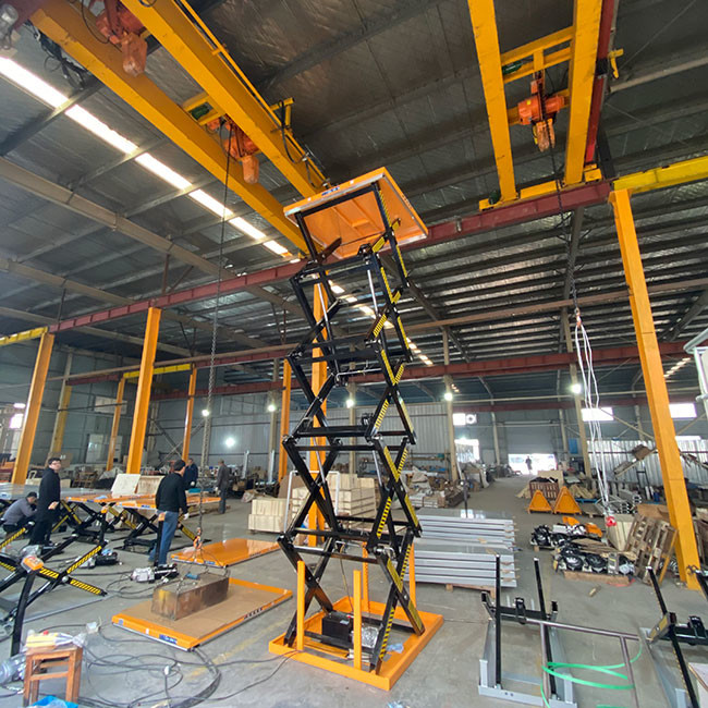 4800mm 500kg Multi Stationary Electric Hydraulic Scissor Lift