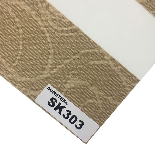 Printed Flower Zebra Blinds Fabric Suppliers Rainbow Blinds Fabric For Window