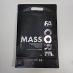 375mmx240mm 105mm 200 Micron Flat Bottom Pouches