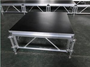 Wholesale 6082-T6 Aluminum Movable Stage Platform / 1.22 X 1.22m Outdoor Portable Stage from china suppliers