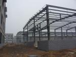 Commercial Construction Steel Frame Buildings Fabricated By Q345B With Painting