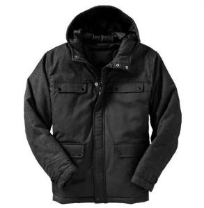 Wholesale Thick Casual Velvet Hooded Anorak Jacket For Winter Comfortable OEM Service from china suppliers