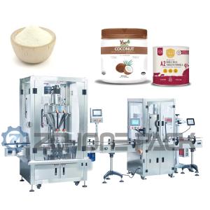 Wholesale Milk Powder Double Head Filling Machine Automatic AC 380V 50/60Hz from china suppliers